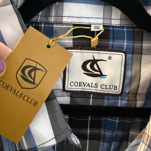 Coevals club snap button shirt • NWT • Men’s 3XL - Picture 3 of 7